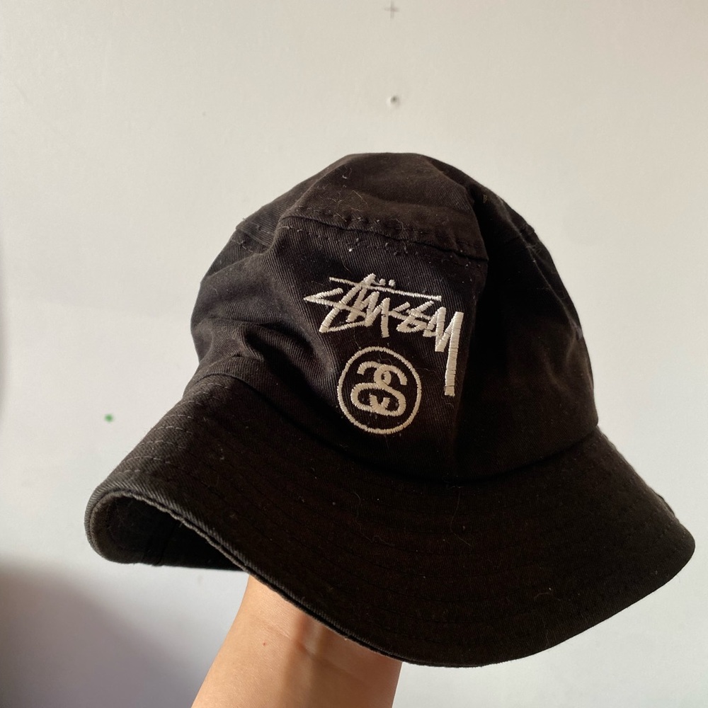 Stussy Black Bucket Hat 2012